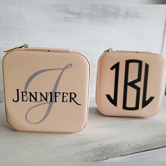 Personalized Travel Jewelry Box - Picture 2 of 3